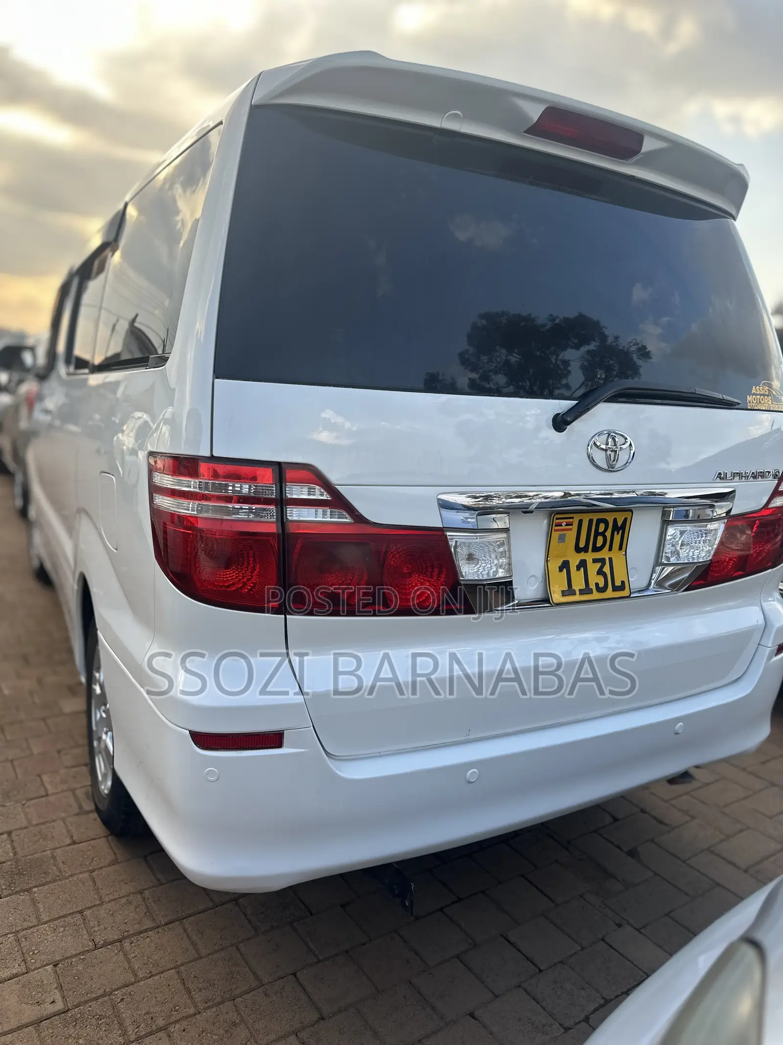 Toyota Alphard 2005 White
