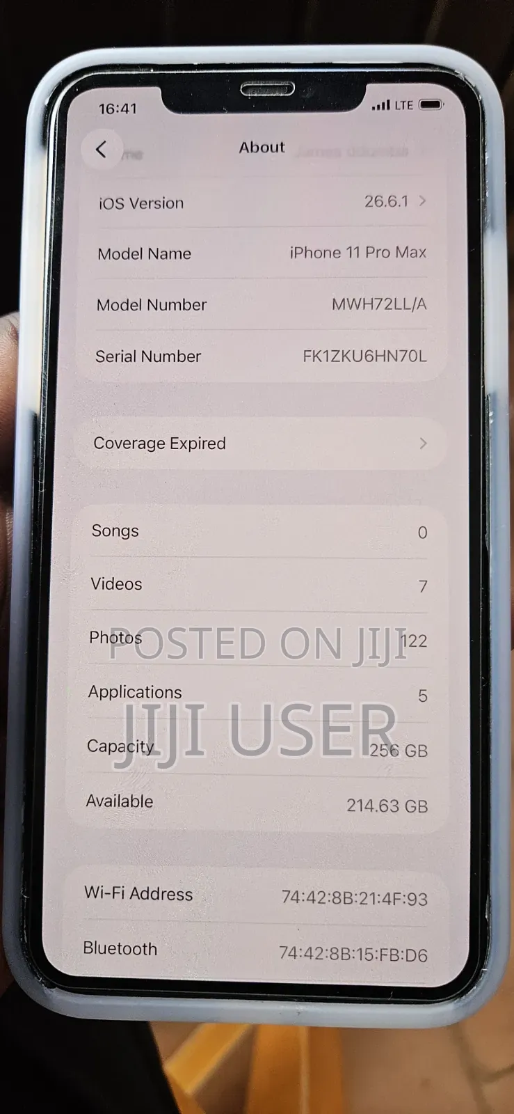 New Apple iPhone 11 Pro Max 256 GB Gray