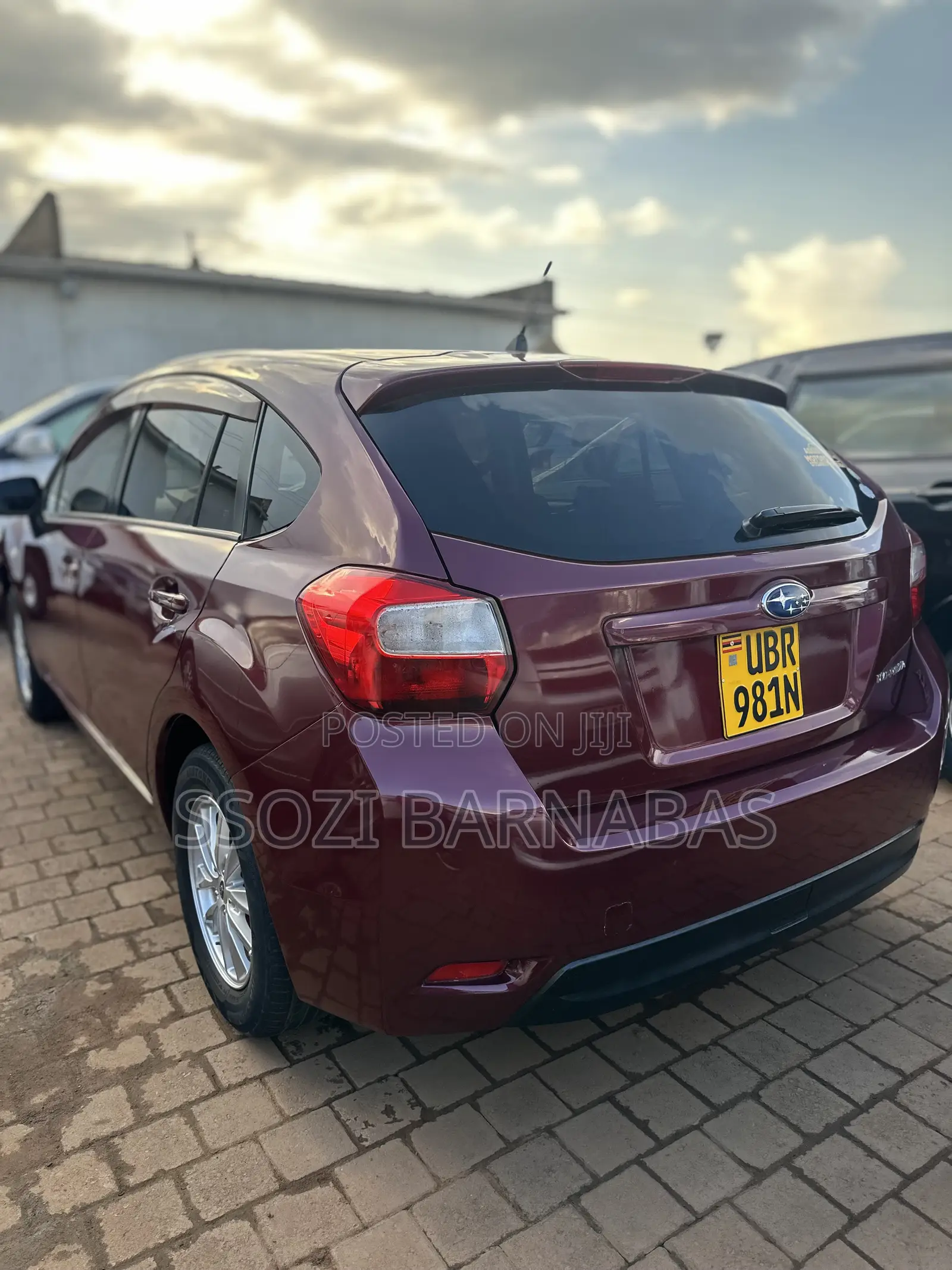 Subaru Impreza 2012 Maroon