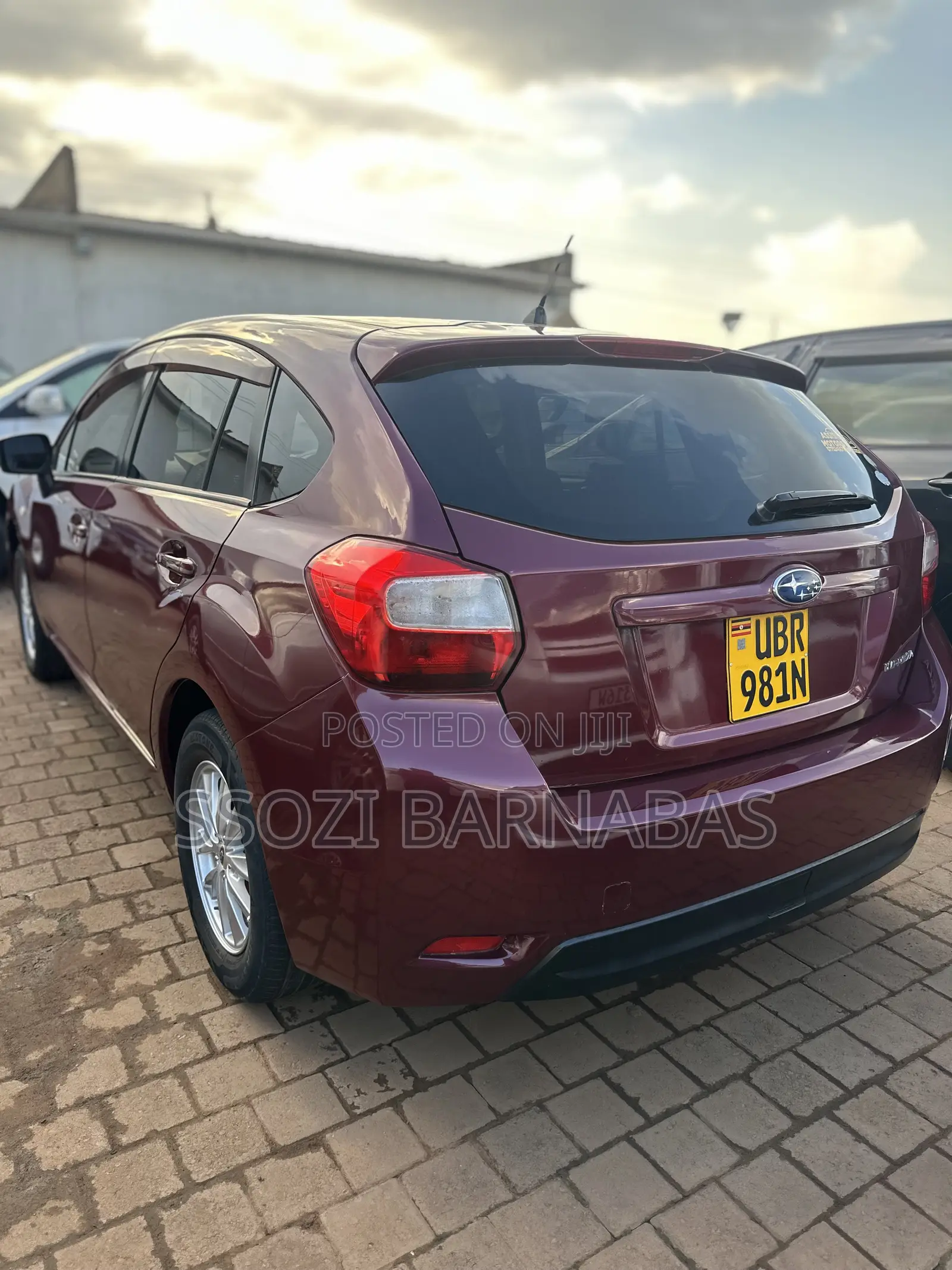Subaru Impreza 2012 Maroon