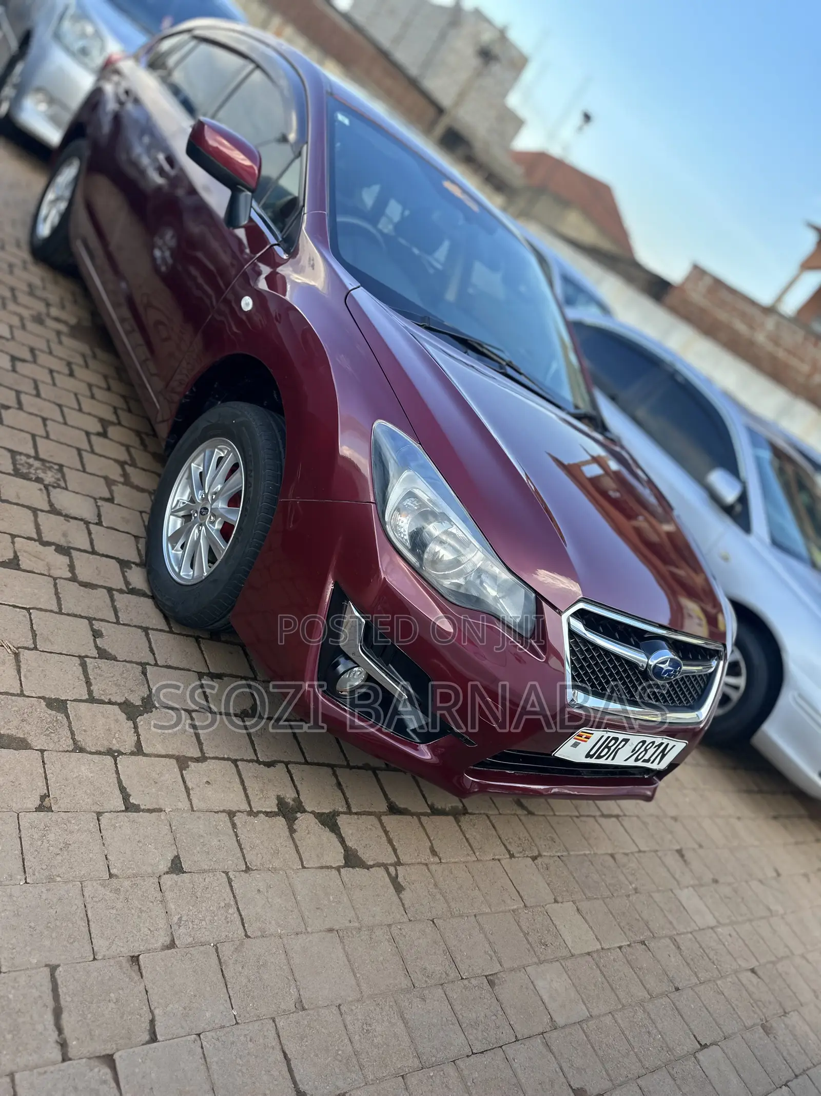 Subaru Impreza 2012 Maroon