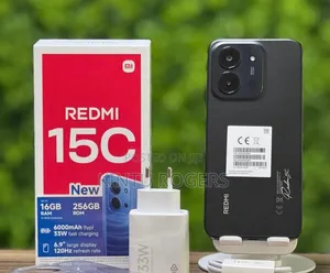 New Xiaomi Redmi 15C 4G 256 GB Black