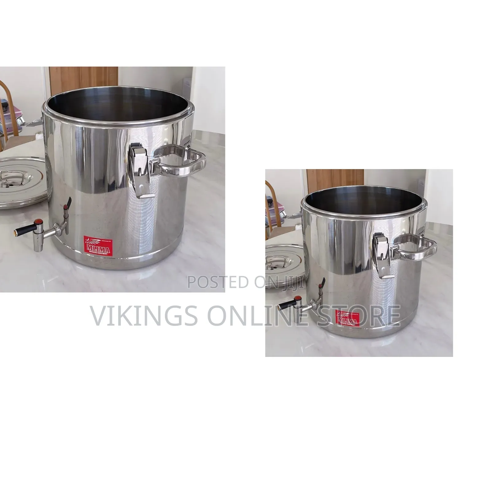 50l MLIMA Stainless Steel Water Jug / Insulated Thermal Pot