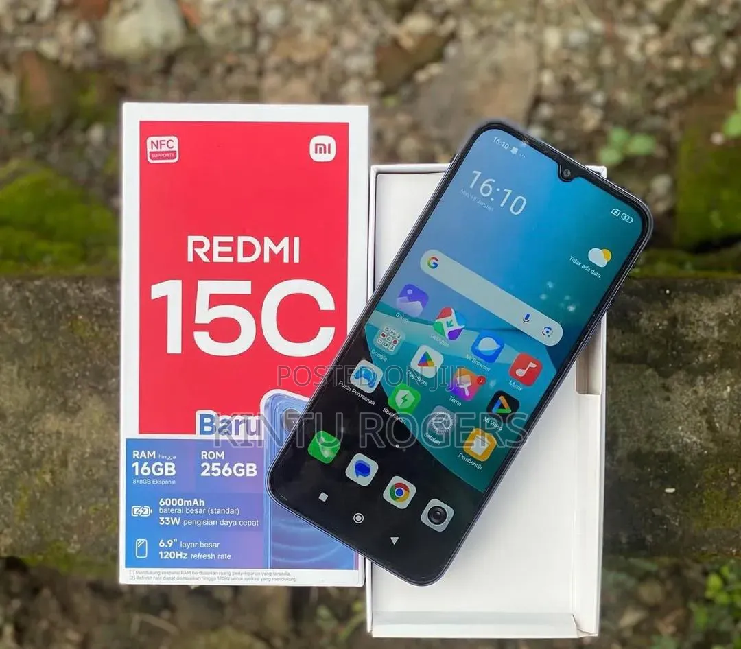 New Xiaomi Redmi 15C 4G 256 GB Blue