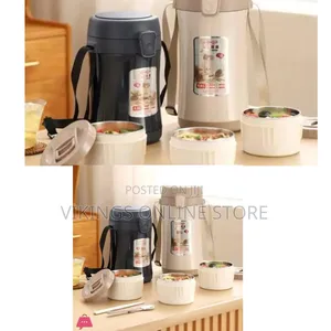 2.2 Litres Vacuum-Insulated Food Container and Lunch Flask