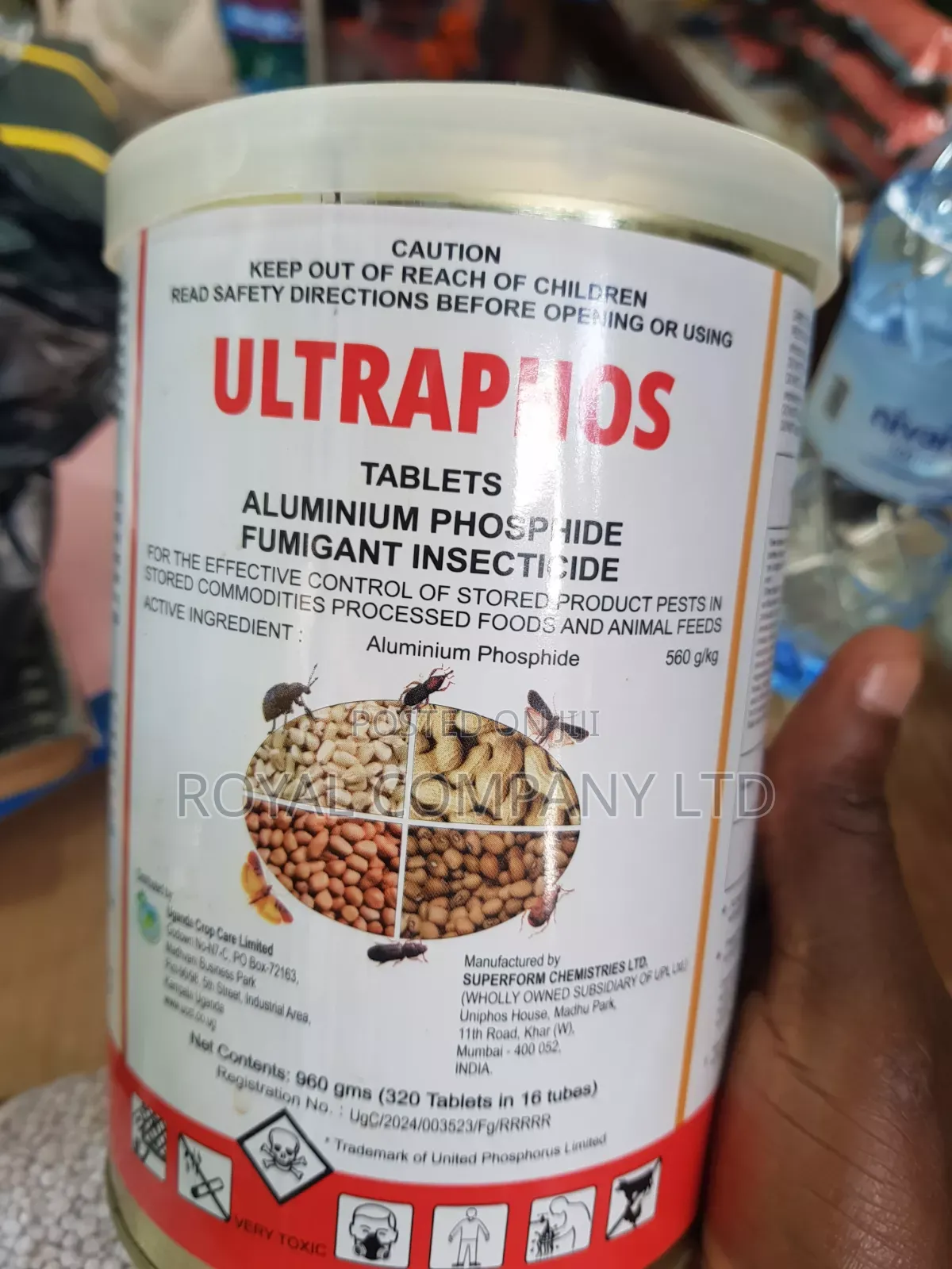 Ultraphos Aluminium Phosphide 200pcs