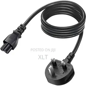 Laptop Cable Power Cable 3 Pin Mains Lead Power UK Plus 1.2m