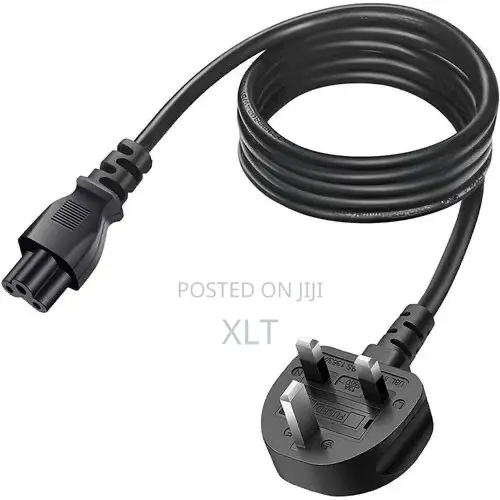 Laptop Cable Power Cable 3 Pin Mains Lead Power UK Plus 1.2m