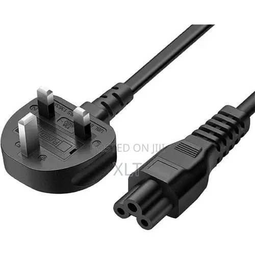 Laptop Cable Power Cable 3 Pin Mains Lead Power UK Plus 1.2m