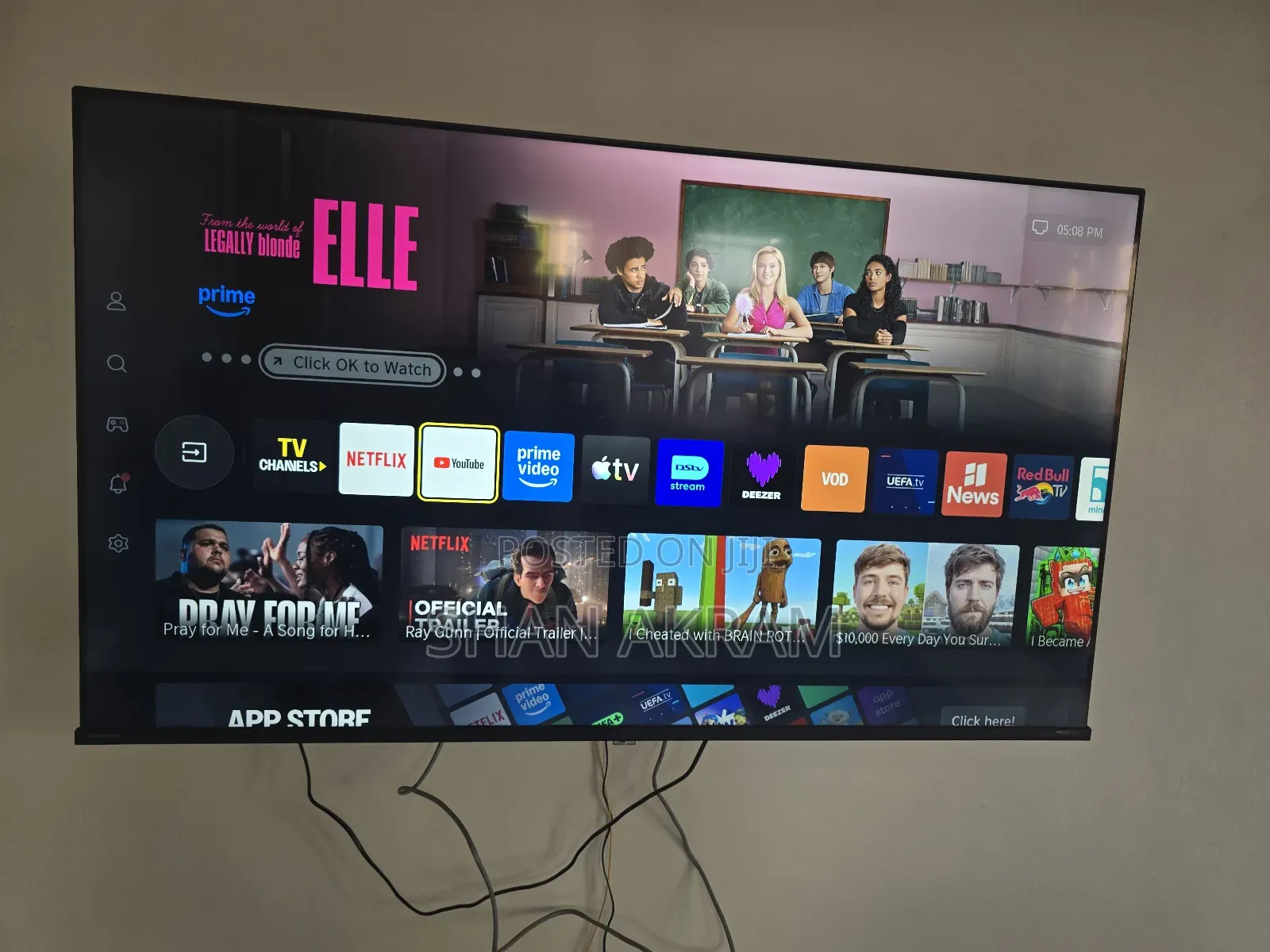 Hisense 50 Inches Smart TV. New