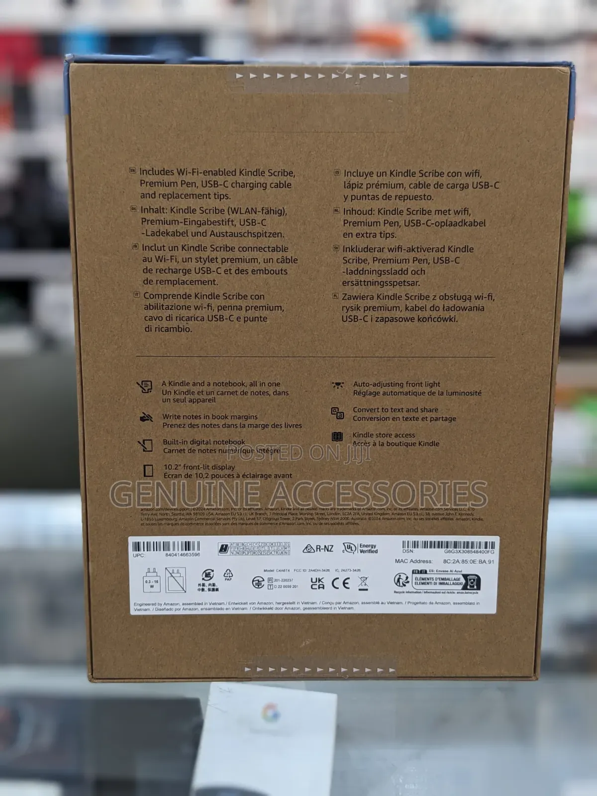 New Kindle Scribe (2024) 32 GB Gray
