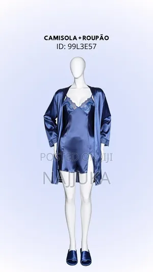 Silk Night Gown for Ladies