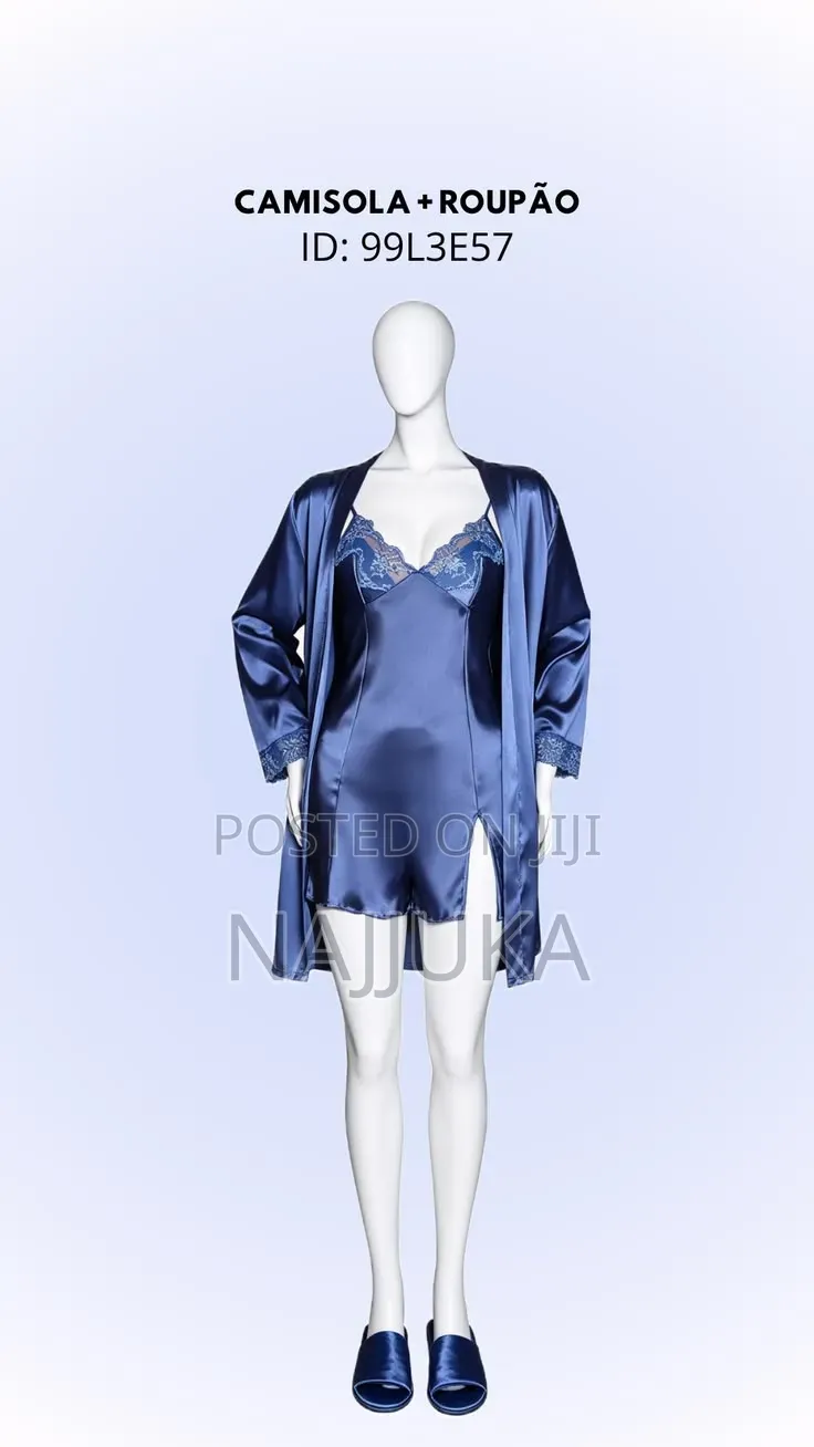 Silk Night Gown for Ladies