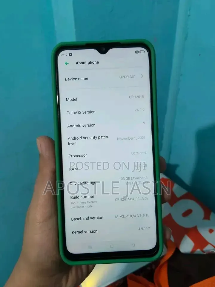 Oppo A31 128 GB Gray