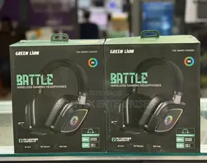 Green Lion Battle Wireless Gaming Headphones