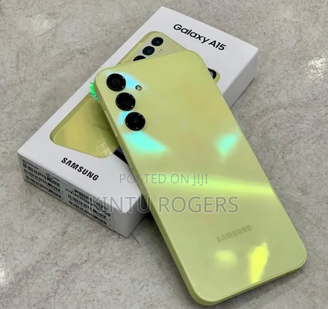 New Samsung Galaxy A15 5G 256 GB Gold