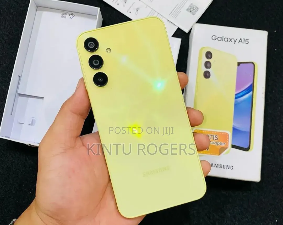 New Samsung Galaxy A15 5G 256 GB Gold