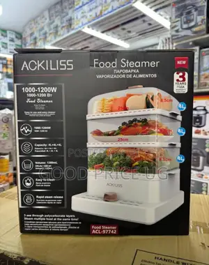 Ackiliss 3-Tier Electric Food Steamer (Model ACL-97742)