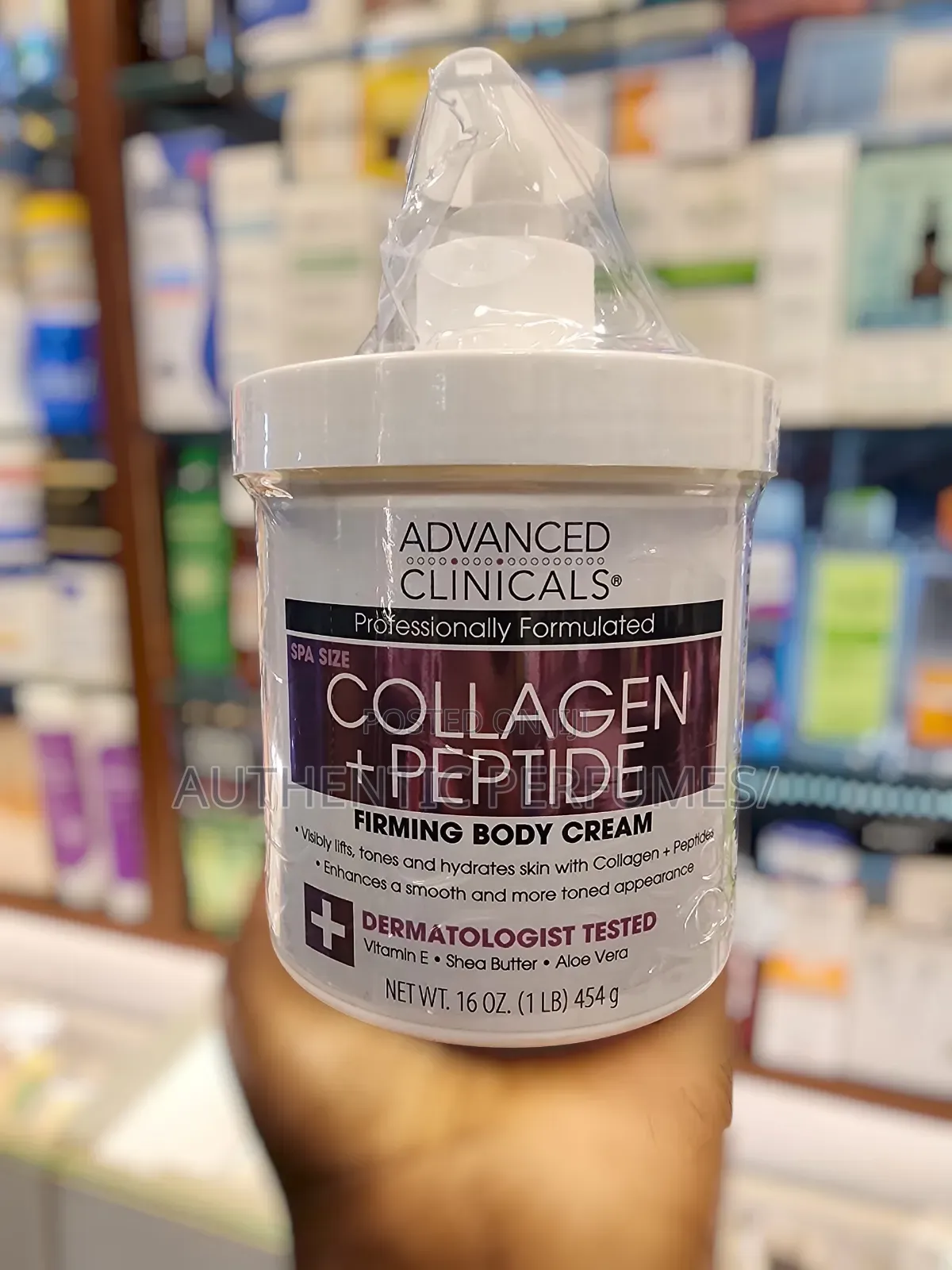 Advanced Clinicals Collagen + Peptide Firming Body 454g