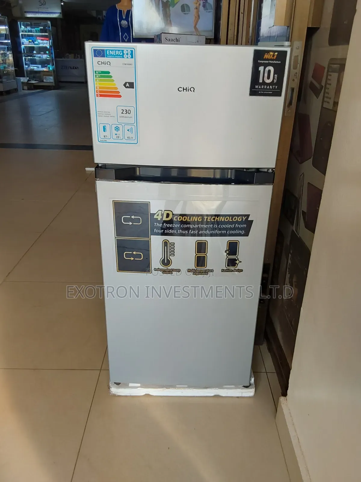 Chiq Fridge 150ltrs