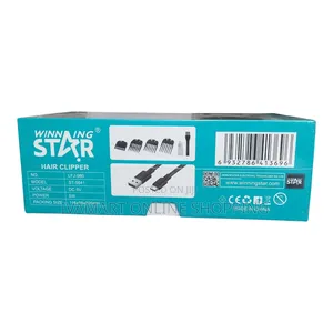Winning Star ST-5641 Hair Clipper – Digital Display, Rechargeable