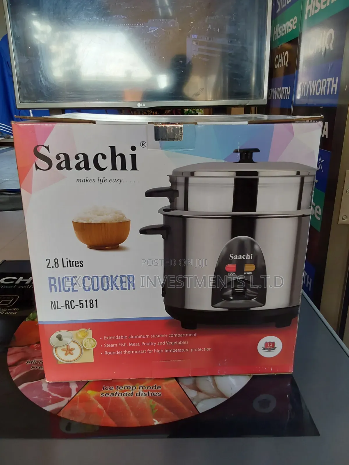 Saachi Rice Cooker 2.8ltrs