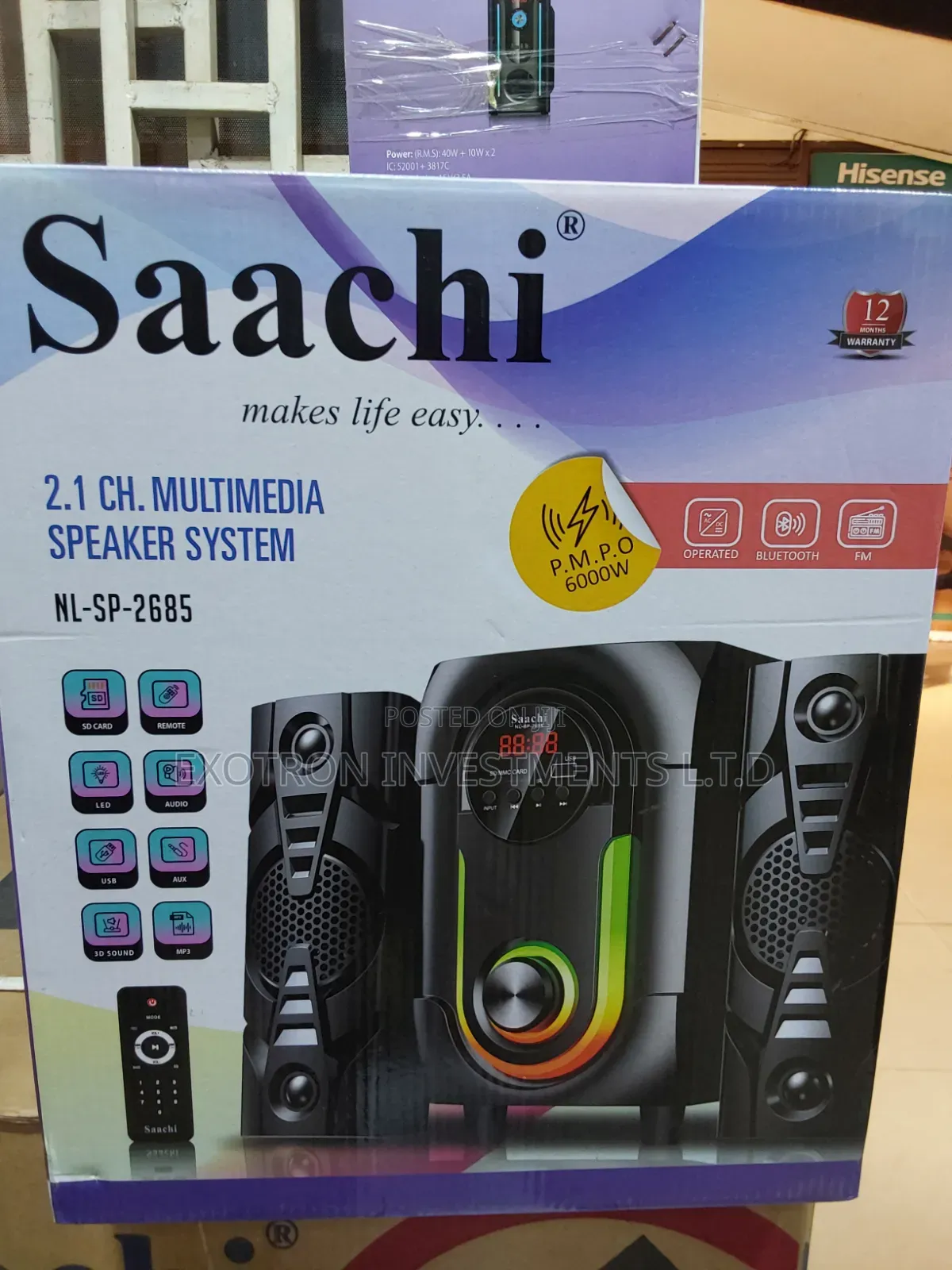 Saachi Small Speaker