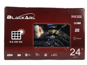 Blackark 24" Hd Led Solar TV (9.8-18v Dc, DVB-T2)