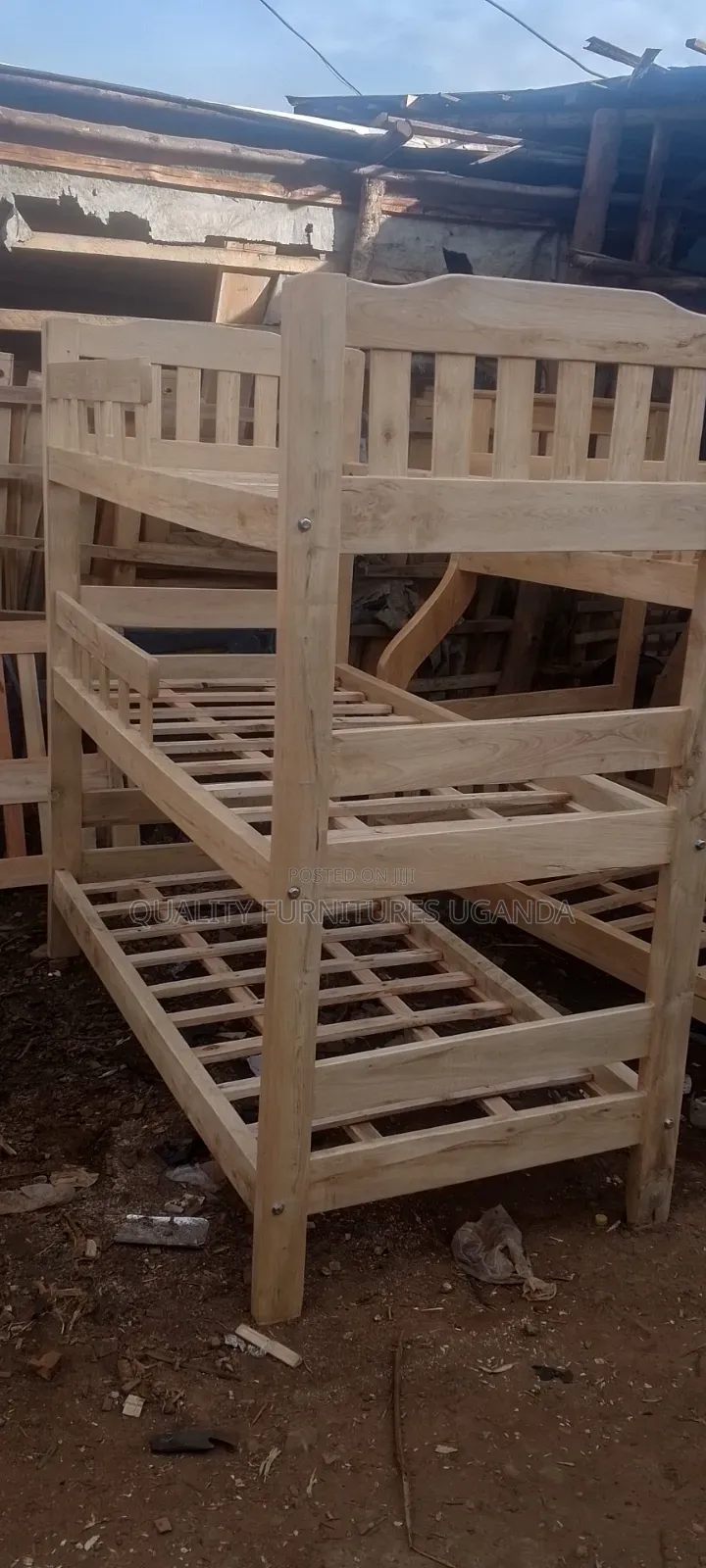 3x6 Triple Kids Safe Decker Bed