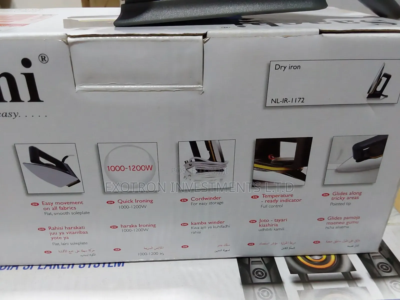 Saachi Dry Iron