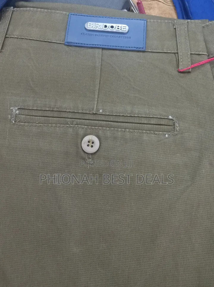 BR.DOBE Kaki Men's Trousers