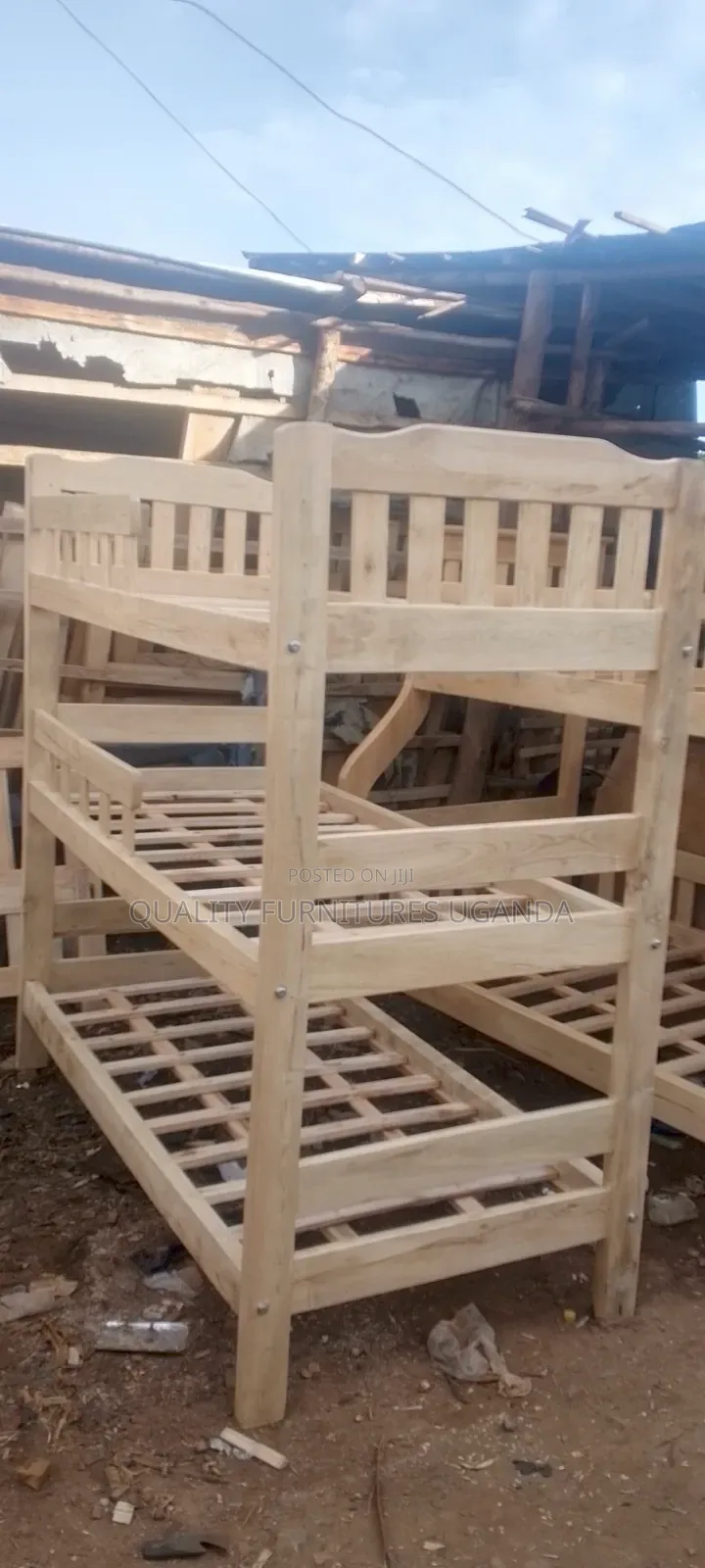 3x6 Triple Royal Palace Decker Bed