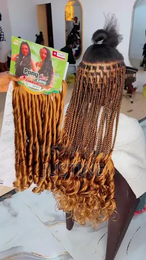 Pony Curl Braids