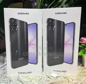 New Samsung Galaxy A07 5G 128 GB Black