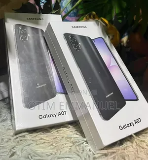 New Samsung Galaxy A07 5G 128 GB Black