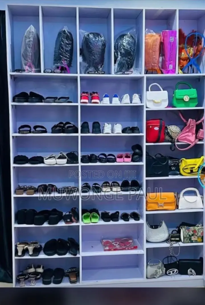 Open Shoe Racks in White 4x6