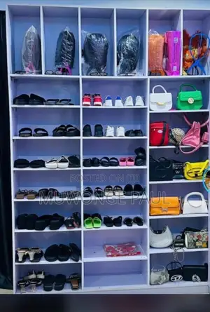 Open Shoe Racks in White 4x6