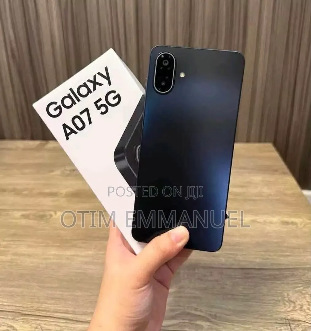 New Samsung Galaxy A07 5G 128 GB Black