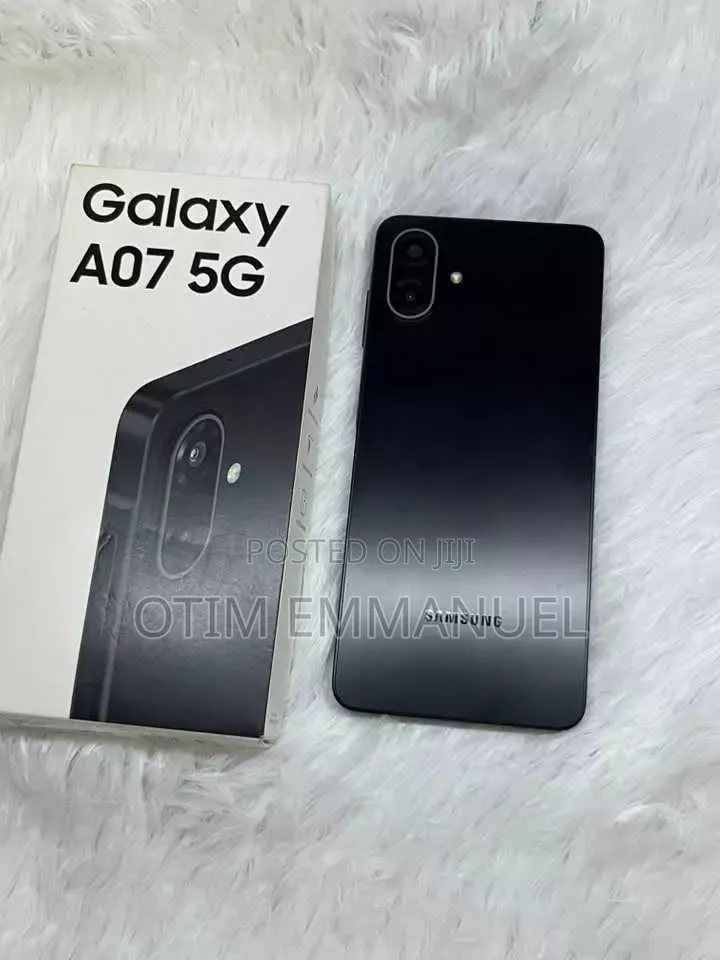 New Samsung Galaxy A07 5G 128 GB Black