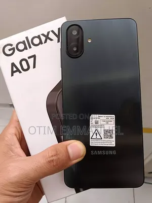 New Samsung Galaxy A07 5G 128 GB Black