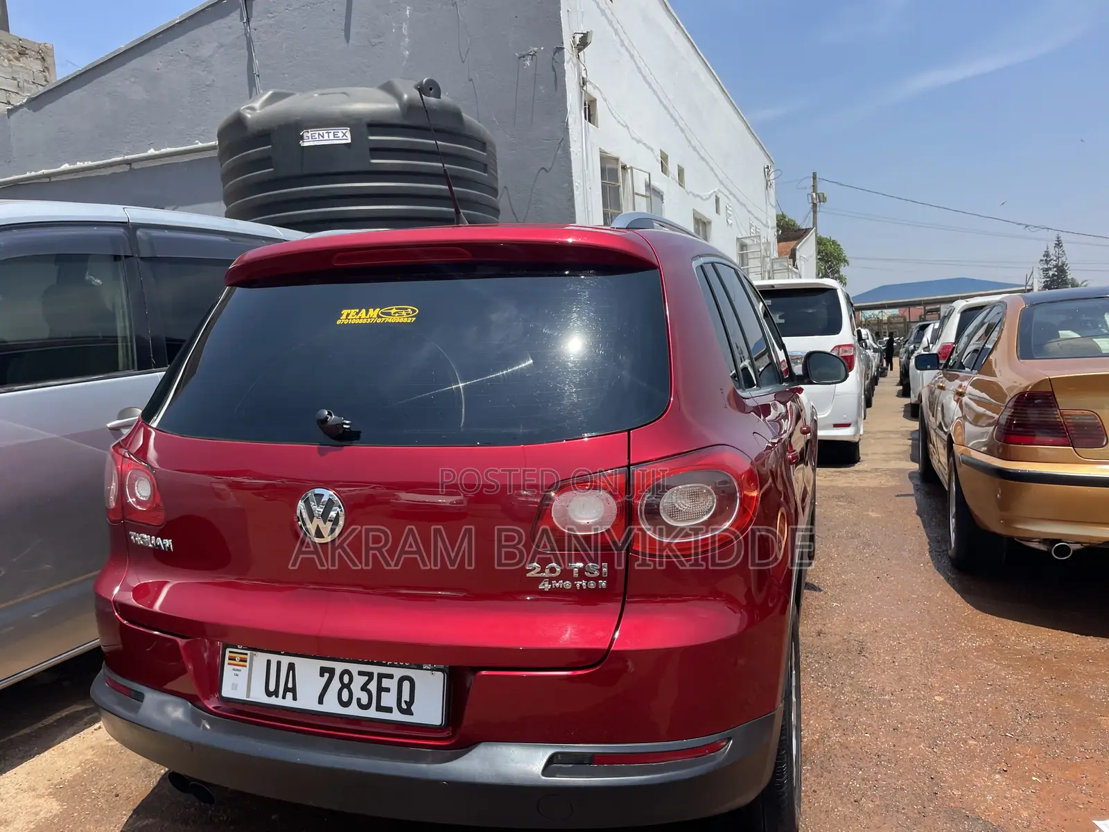 Volkswagen Tiguan 2012 Maroon