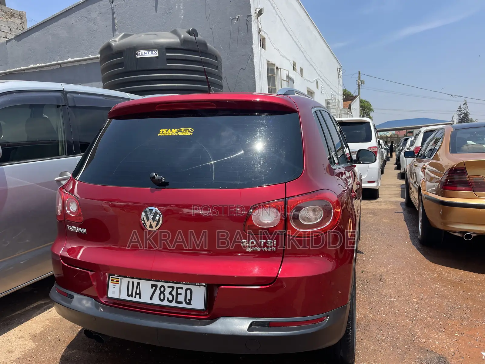 Volkswagen Tiguan 2012 Maroon