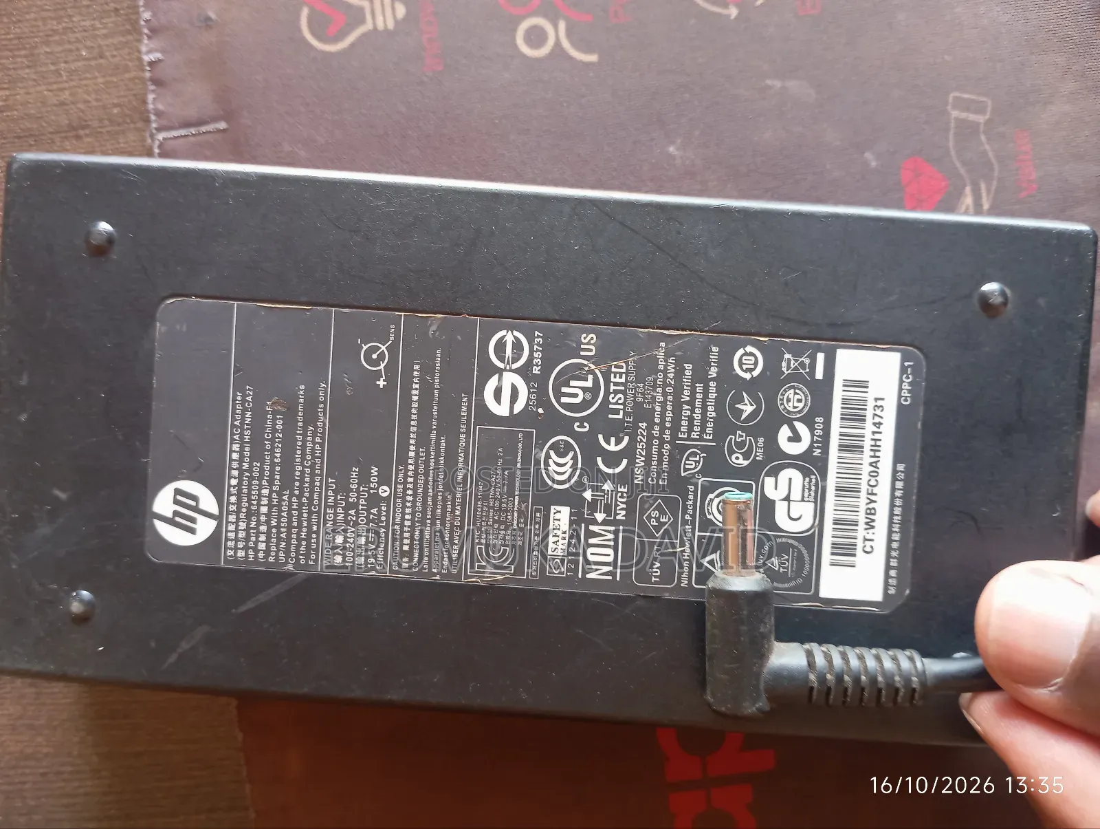 HP Gaming Laptop Charger