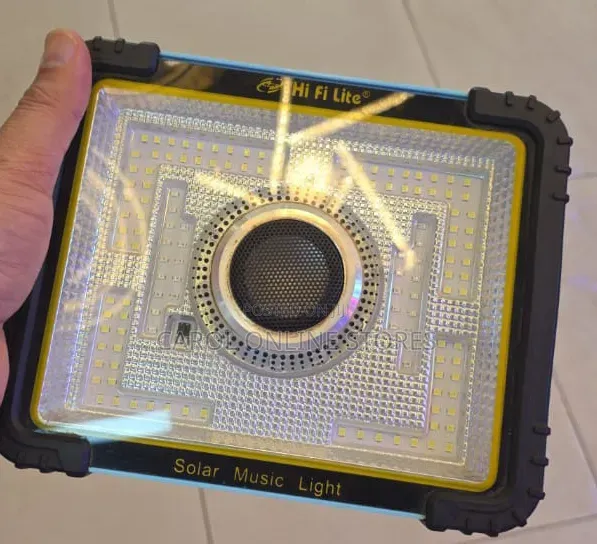Rechargeable Solar Music Floodlight