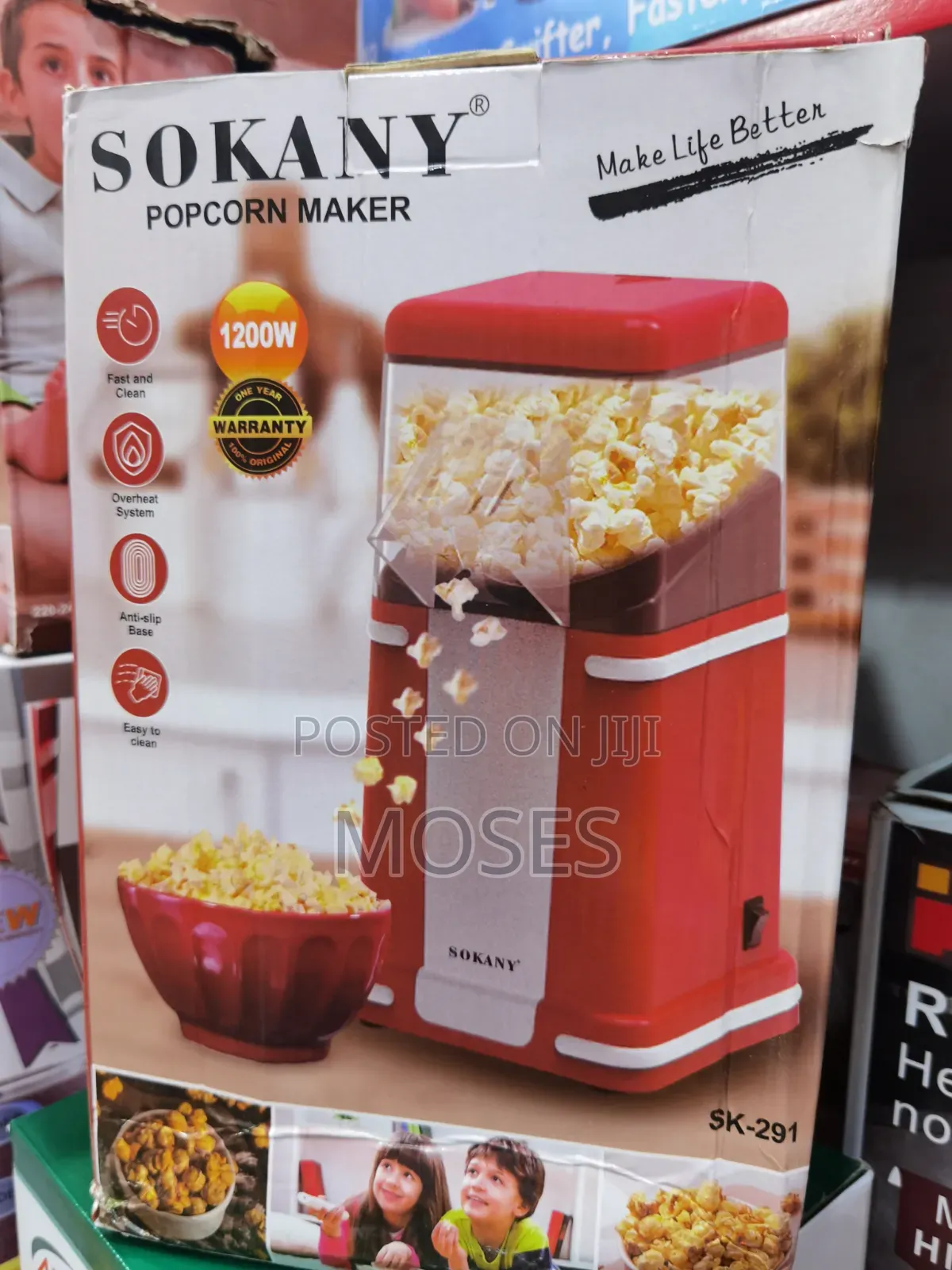 Sokany Popcorn Maker