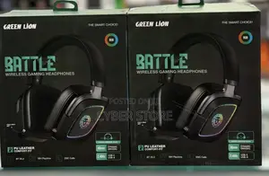 Green Lion Battle Wireless Gaming Headphones