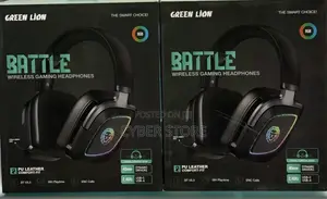 Green Lion Battle Wireless Gaming Headphones