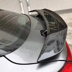 Rear Spoiler With 5d Carbon Wing Universal for All Sedan