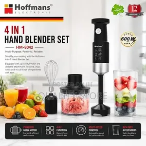 Electric Hand Blender 4 in 1 Hoffmans