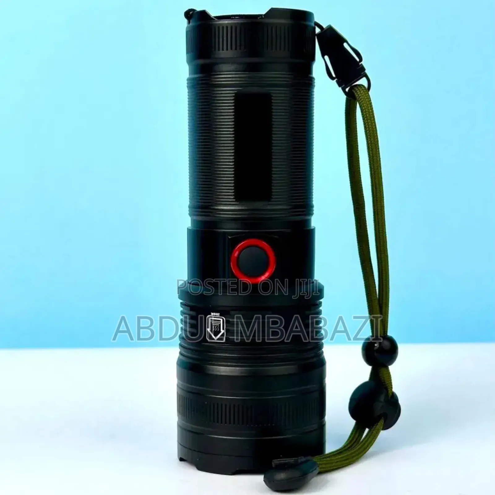 Zoomable Powerbank Waterproof Long Range Torch
